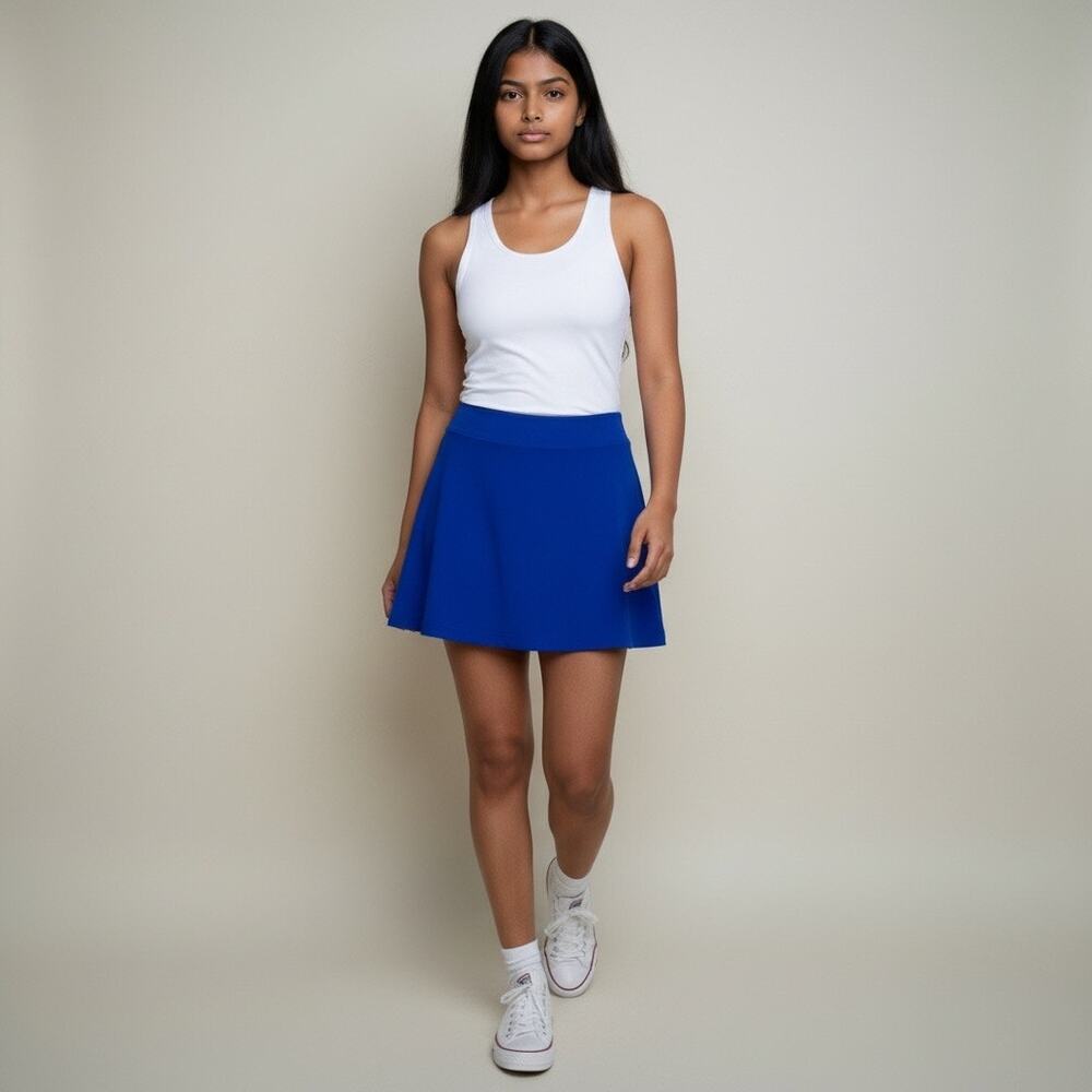 Athleta Blue Active Mini Skort